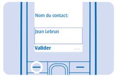NOKIA 106 - Enregister un nom et un numero de téléphone - 3