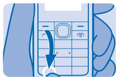 NOKIA 106 - Verrouiller les touches - 2