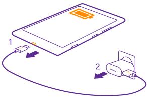 NOKIA LUMIA 535 - Charger vous telephone à l'aide d'un chargeur USB - 2
