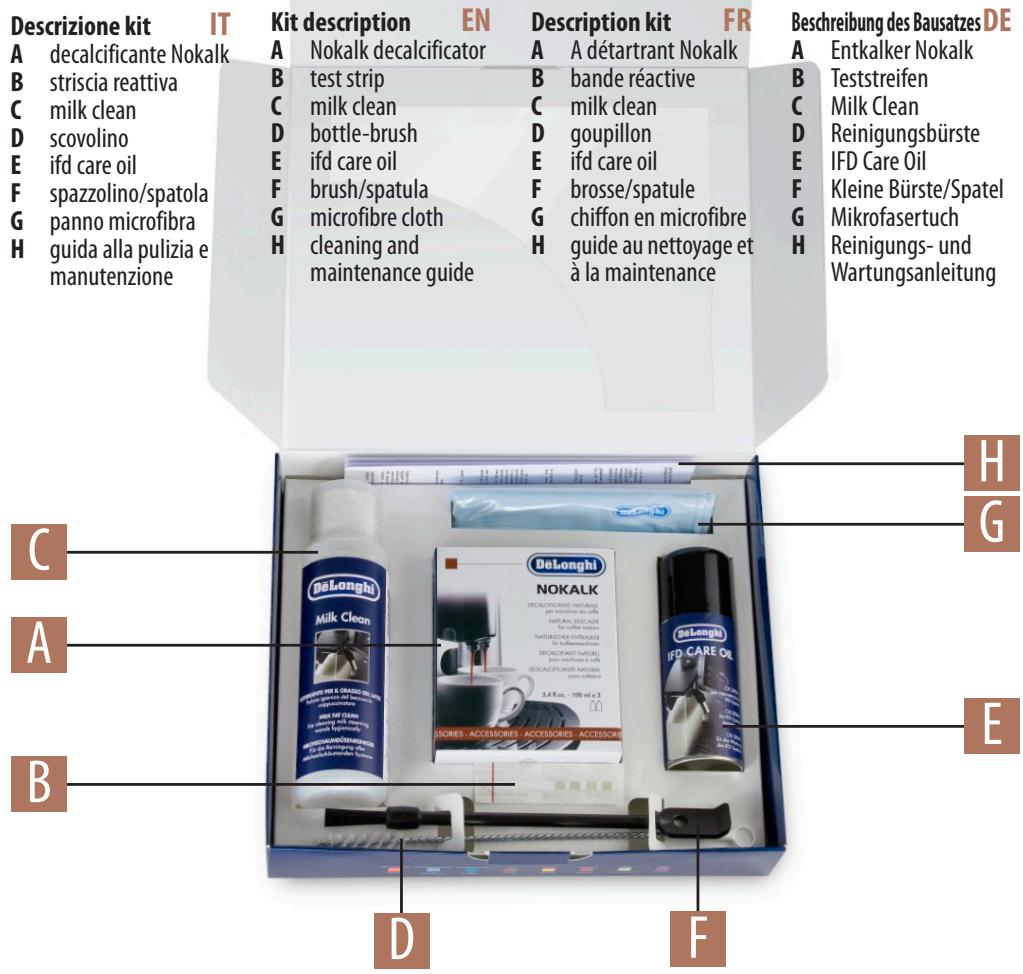 DELONGHI KIT ENTRETIEN - 5