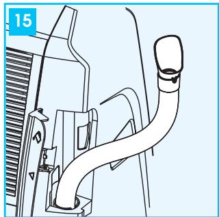 DELONGHI PAC W 130 A - 2) Utiliser le tuyau extensible: - 6