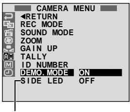 JVC GR-DVL100 - La démonstration automatique a lieu lorsque "DEMO. MODE" est réglé sur "ON" (réglage en usine). - 2