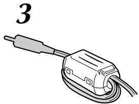 JVC GR-DVL20 - Fixation du filtre en ligne - 3