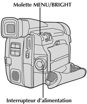 JVC GR-DVL20 - Utilisation des menus pour un ajustement détaillé - 1