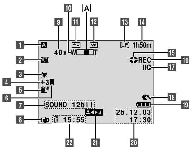 JVC GR-DX55E - REMARQUES: - 3