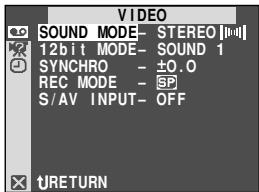 JVC GR-DX55E - Pour le menu de lecture - 1