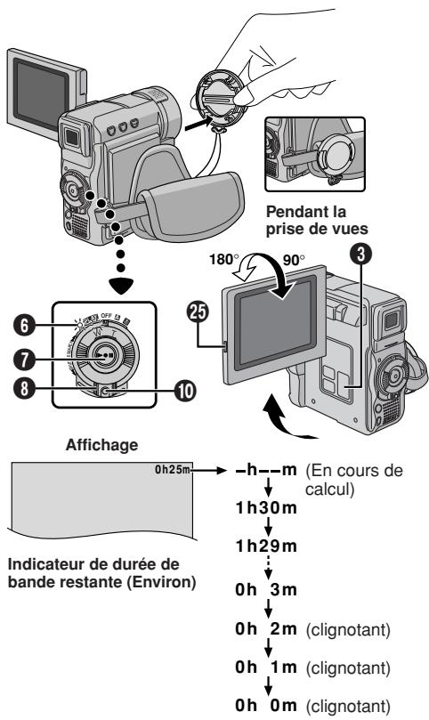 JVC GR-DX55E - Pour ajuster la luminosité de l'affichage - 1