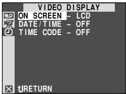 JVC GR-DX55E - VIDEO DISPLAY - 1