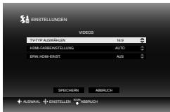 JVC CU-VD40 - Bedienung der Menüs - 5