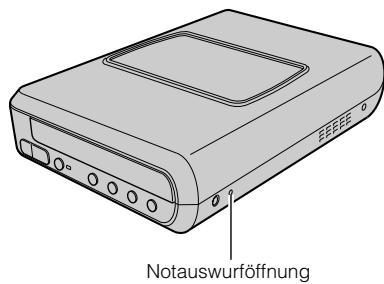 JVC CU-VD40 - Wenn eine Disc nicht ausgeworfen werden kann - 1