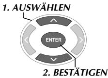JVC CU-VD40 - Bedienung der Menüs - 2