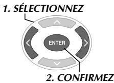 JVC CU-VD40 - Sélectionnez "OUI". - 1