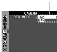 JVC GR-DV500E - Menus avec des menus secondaires - 2