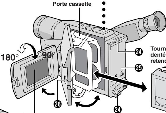 JVC GR-SXM29EF - Utilisation de l'adaptateur de cassette (en option) - 6