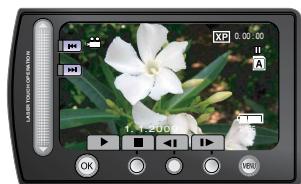 JVC GZ-HM200 - Sélectionnez ▶ (Touchez OK) - 1