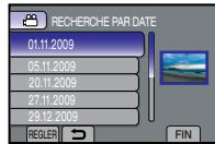 RECHERCHE PAR DATE 01.11.2009 05.11.2009 20.11.2009 27.11.2009 29.12.2009 REGLER FIN