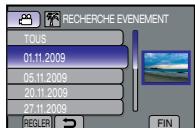 RECHERCHE EVENEMENT TOUS 01.11.2009 05.11.2009 20.11.2009 27.11.2009 REGLER FIN