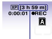 XP [3 h 59 m] 0:00:01 ●REC A