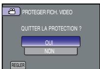 PROTEGER FICH. VIDEO QUITTER LA PROTECTION ? OUI NON REGLER