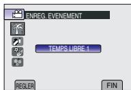 ENREG. EVENEMENT TEMPS LIBRE 1 REGLER FIN