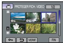 PROTEGER FICH. VIDEO 1/2 On On A ON VERIF. FIN