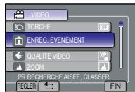 VIDEO TORCHE 100 ENREG. EVENEMENT QUALITE VIDEO XP ZOOM PR RECHERCHE AISEE, CLASSER REGLER FIN
