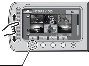 JVC GZ-MS125 - Sélectionnez le fichier désiré - 1