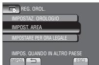 JVC GZ-MS125 - Selezionare [IMPOST. AREA]. - 1