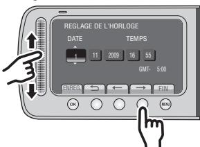 JVC GZ-MS125 - Réglez la date et l'heure - 1