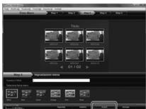 JVC GZ-MS125 - Inserire il nome del disco, selezionare lo stile del menu in alto e cliccare su [Avanti]. - 1