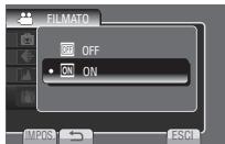JVC GZ-MS125 - Selezionare l'impostazione desiderata. - 1