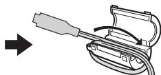 JVC GZ-MS125 - Fixer le filtré à noyau de ferrite - 3