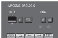 JVC GZ-MS125 - Impostare la data e l'ora. - 1