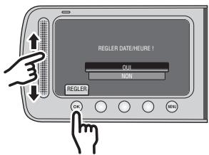 JVC GZ-MS125 - Selectionnez [OUI] dans un-delai de 10 secondes - 1