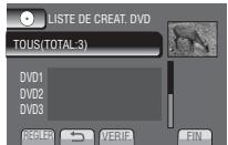 JVC GZ-MS125 - Sélectionnez le numéro de disque désiré. - 1