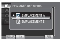 JVC GZ-MS125 - Changer le support d'enregistrement - 1
