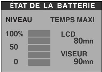 JVC GR-D320E - Infos batterie - 1