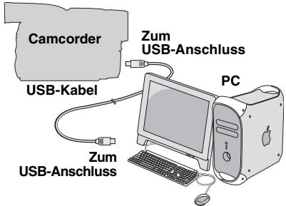 JVC GR-D760 - Entfernen des USB-Kabels (Windows®) - 3