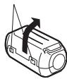 JVC GR-DA20E - Anbringen Des Entstörfilters - 1