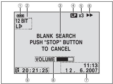 JVC GR-DA20E - Bei Video-Wiedergabe - 1