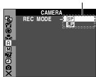 JVC GR-DX28 - Menus avec des menus secondaires - 2