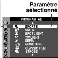 JVC GR-DX28 - Menus sans aucun menu secondaire - 1