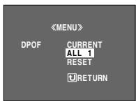JVC GR-DX28 - Pour imprimer toutes les images fixes (Un tirage pour chaque) - 1