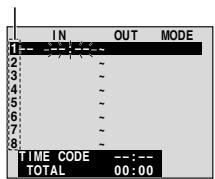 JVC GR-DZ7 - Selection des scènes - 2