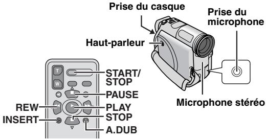 JVC GR-DZ7 - Doublage audio - 1