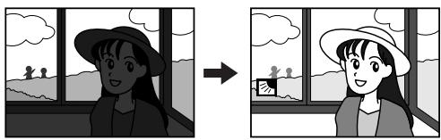 JVC GR-DZ7 - Neutralisation du contre-jour - 1