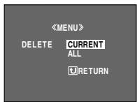 JVC GR-DZ7 - Pour supprimer le fjichier actuellement affiché - 1