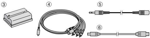 JVC GR-DZ7 - Accessoires fournis - 2