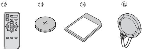 JVC GR-DZ7 - Accessoires fournis - 4