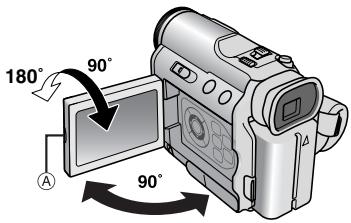 JVC GR-DZ7 - Durant l'utilisation du viseur : - 1
